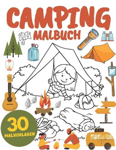 Camping Malbuch