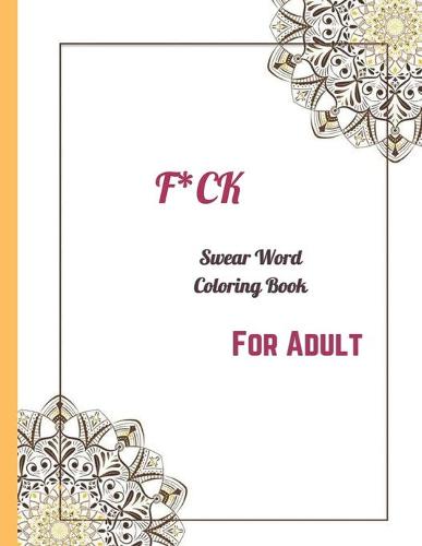 Swear Word Coloring Book for Adult