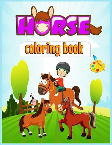 horse coloring book