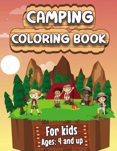 Camping Coloring Book