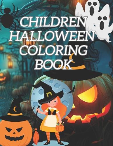 Children Halloween Coloring Book