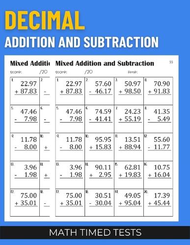 Math Timed Tests