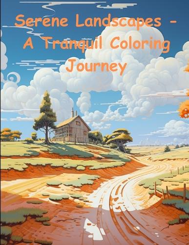 Serene Landscapes - A Tranquil Coloring Journey