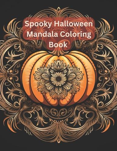 Spooky Halloween Mandala Coloring Book