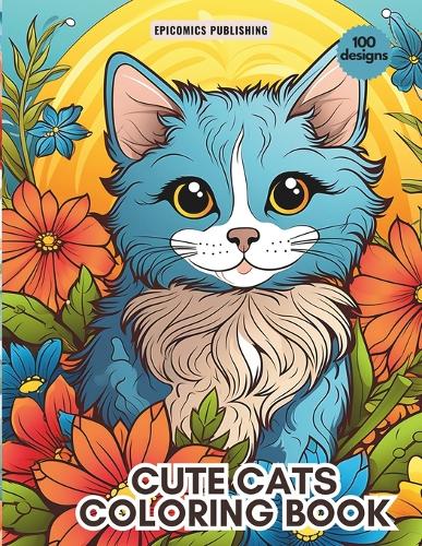 Cute Cats Coloring Book