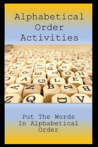 Alphabetical Order Activities