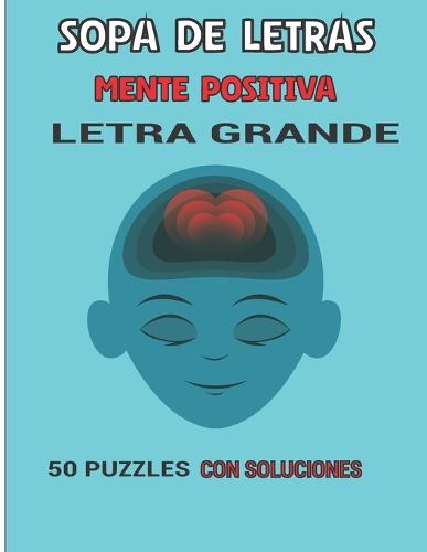 Sopa de Letras Mente Positiva Letra Grande