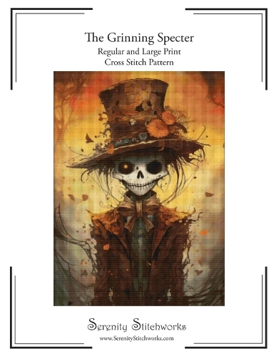 The Grinning Specter Cross Stitch Pattern