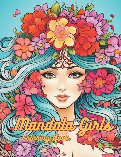 Mandala Girls Coloring book