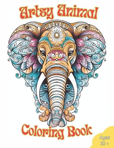 Artsy Animal Coloring Book