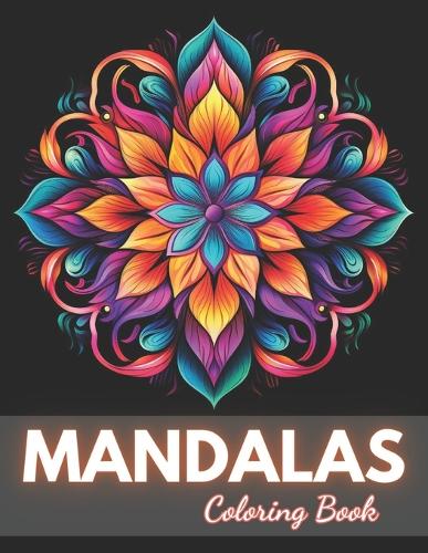 Flower Mandalas Coloring Book