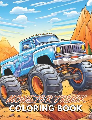 Monster Truck Coloring Book