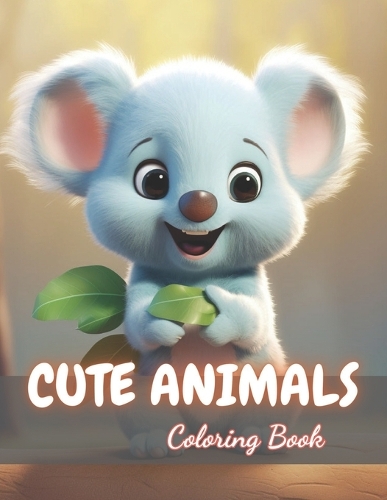 Cute Animals Coloring Book for Kids