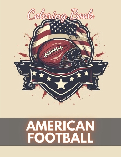 American Football Coloring Book