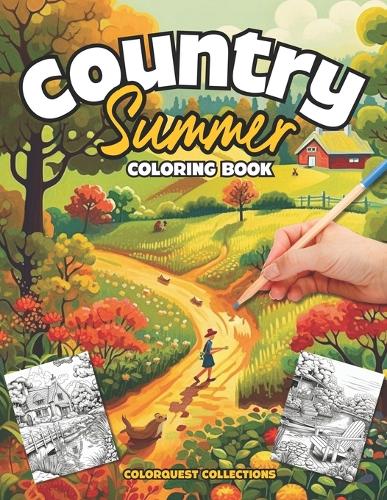 Country Summer Coloring Book