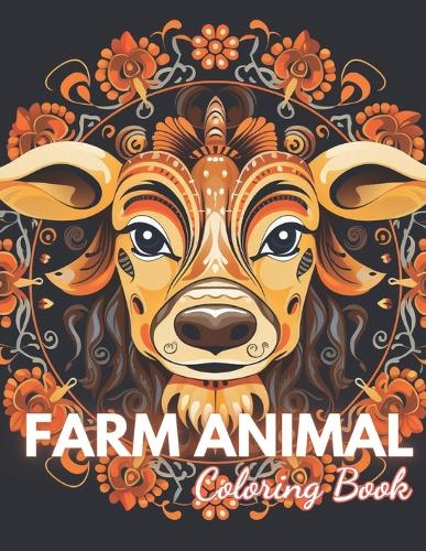 Farm Animal Mandala Coloring Book