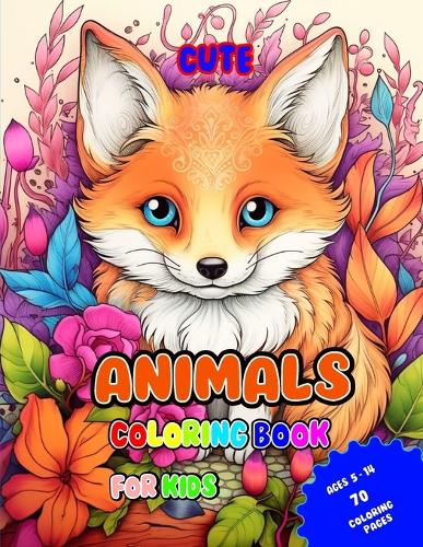 cute animals coloring book for kids