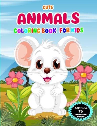cute animals coloring book for kids