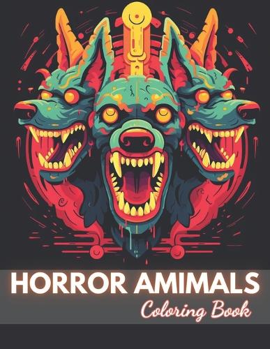 Horror Animals Coloring Book for Adult