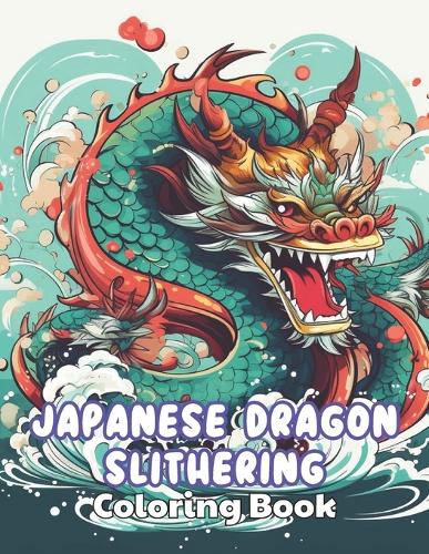 Japanese Dragon Slithering Coloring Book