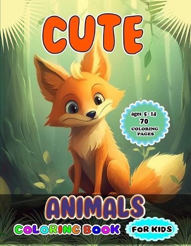 cute animals coloring book for kids