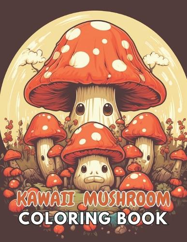 Kawaii Mushroom Coloring Book for Kids