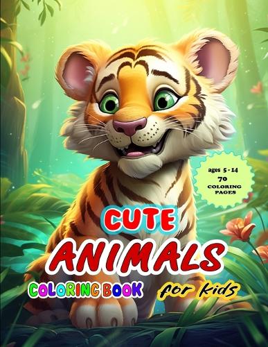 cute animals coloring book for kids