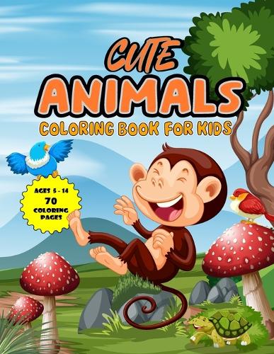 cute animals coloring book for kids