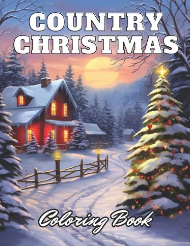 Country Christmas Coloring Book
