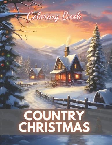Country Christmas Coloring Book