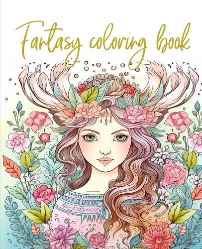 Fantasy coloring book