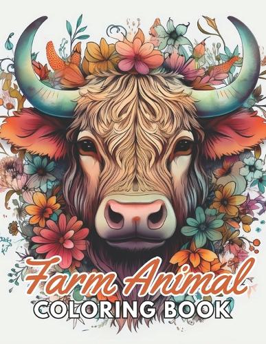 Farm Animal Mandala Coloring Book