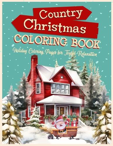 Country Christmas Coloring Book