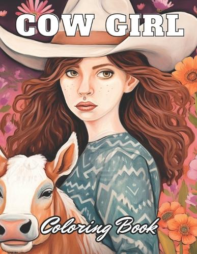 Cow Girl Coloring Book
