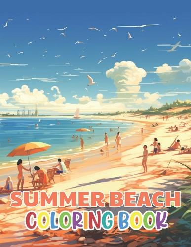 Summer Beach Coloring Book for Adults