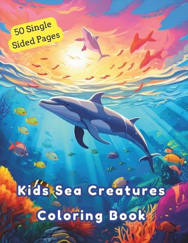 Kids Sea Creatures Coloring Book