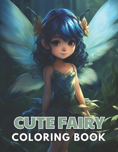 Cute Fairy Coloring Book for Kids