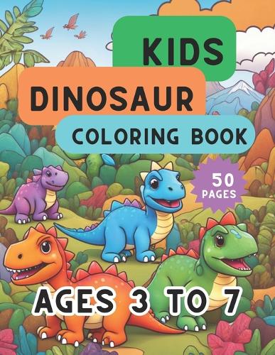 Kids Dinosaur Coloring Book