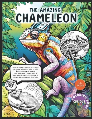 The Amazing Chameleon, Kids K-12 Wildlife Chameleon Coloring Book