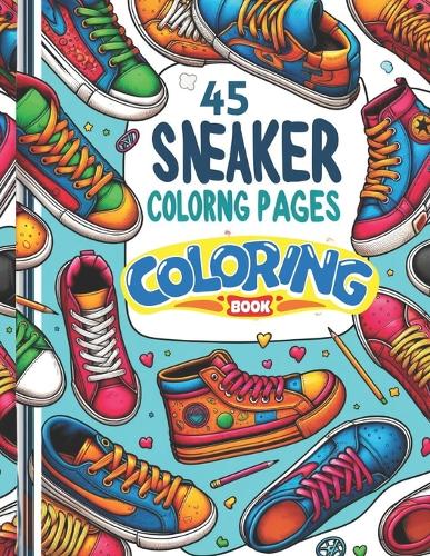 Sneaker Design Coloring Book
