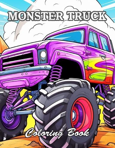 Monster Truck Coloring Book