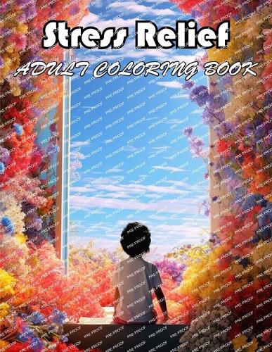 Stress Relief Adult Coloring Book