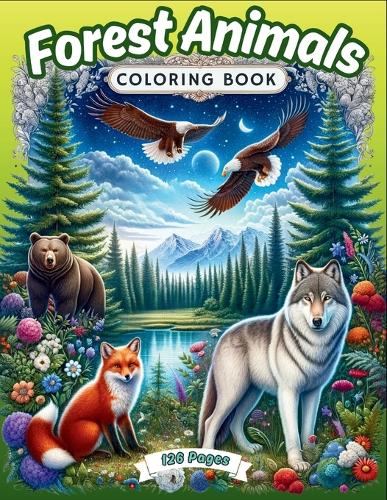 Forest Animals Coloring Book