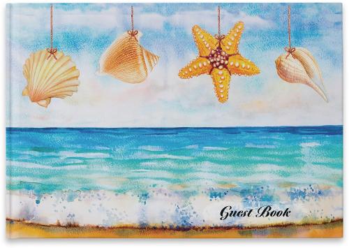 Visitor Guest Book, Seashells