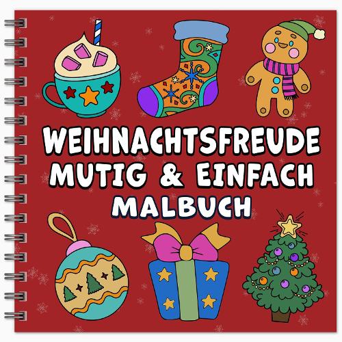 Halloween Mutig & Einfach Malbuch