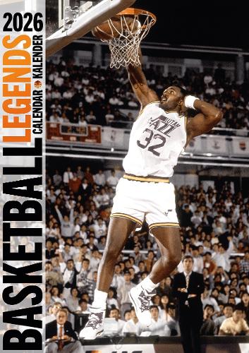 Basketball Legends 2026 Calendar - NBA Calendrier - Calendario