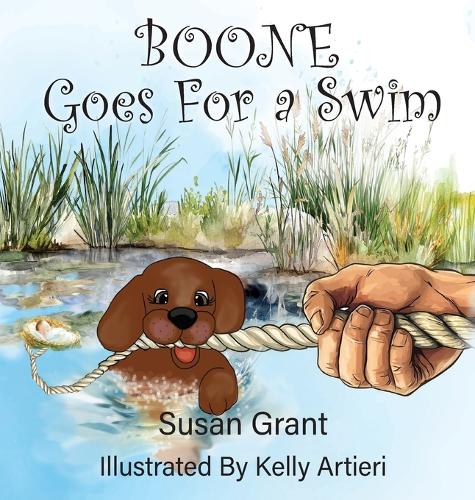 Boone Goes for a Swim