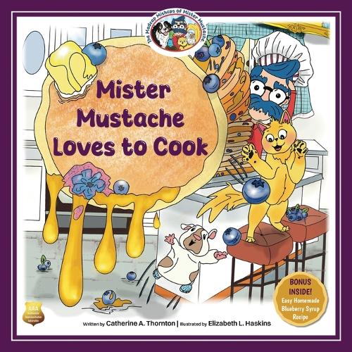 Mister Mustache Loves To Cook