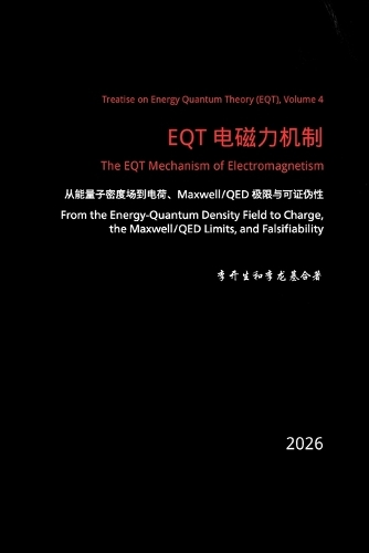EQT 电磁力机制：从能量子密度场到电荷、Maxwell/QED 极限与可证伪性