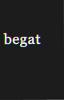 'Begat'